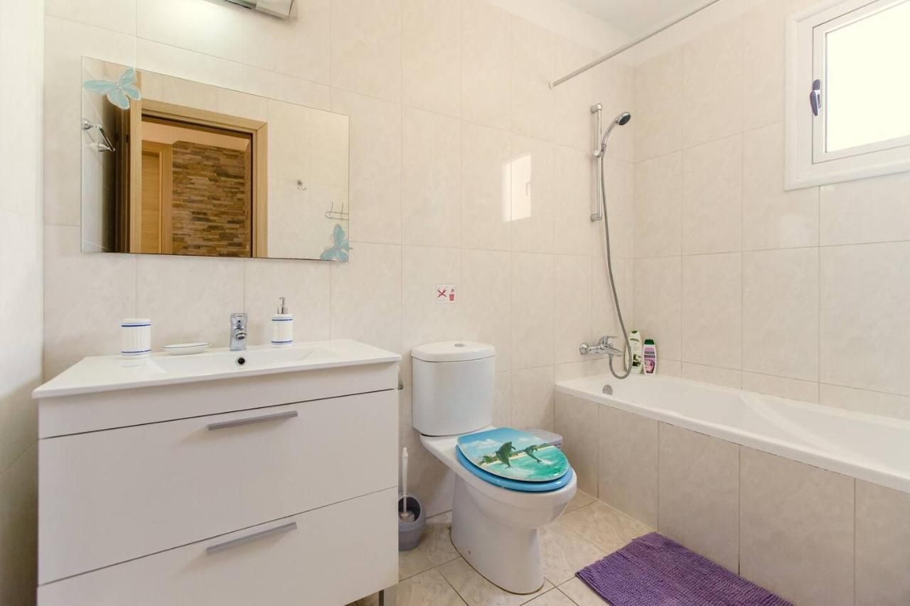 Nissi 3 Pool Access Garden Apartment Ayia Napa Exterior photo